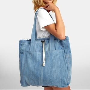 RVCA Sunfade Denim Tote Bag